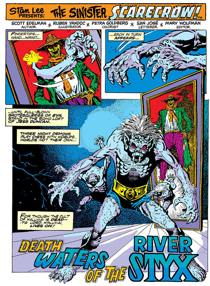 Strawman appearance from Marvel comics